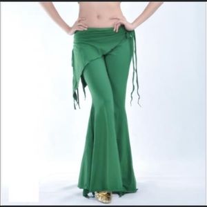 Women’s tribal fusion belly dance flare yoga pants
